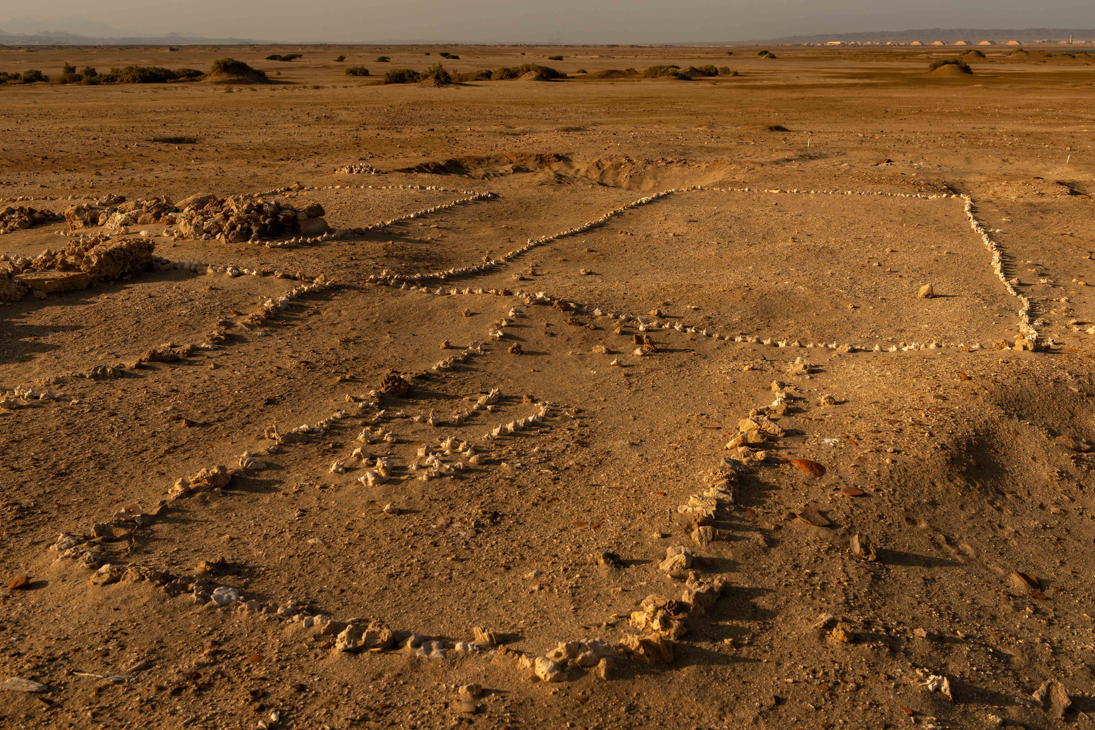 Old trenches